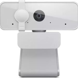 Full HD 1080p Webcam with Wide Angle, Dual Mics, Privacy Shutter