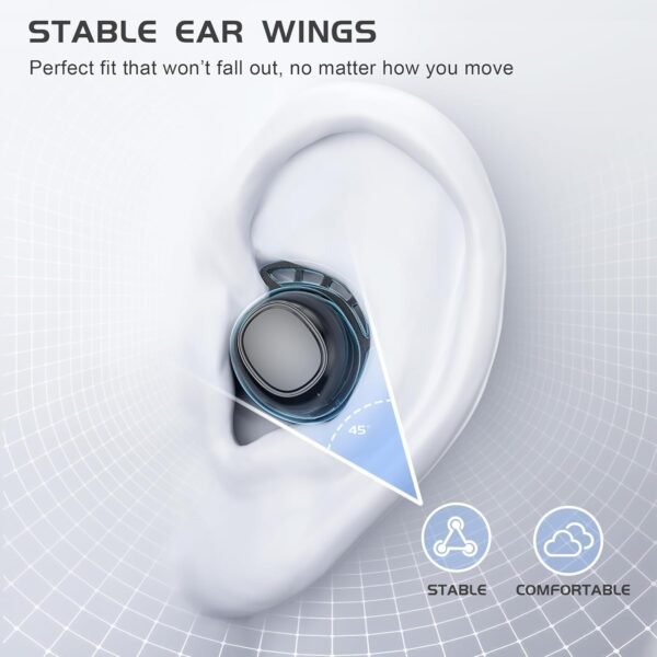 Wireless Gaming Earbuds with 20ms Low Latency & LED Display - Image 5