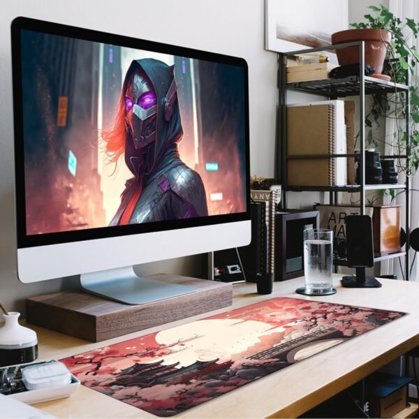 Japanese Large Gaming Mouse Pad, Non-Slip Waterproof Extended Desk Mat - Image 7