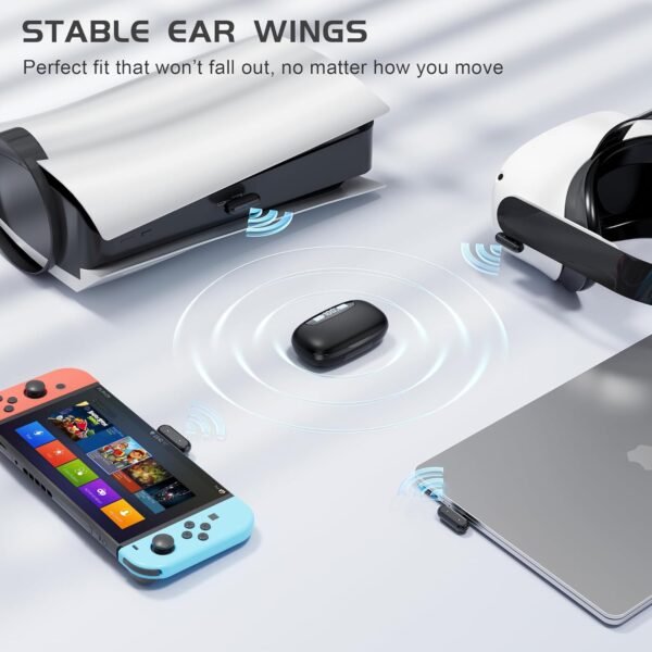 Wireless Gaming Earbuds with 20ms Low Latency & LED Display - Image 8