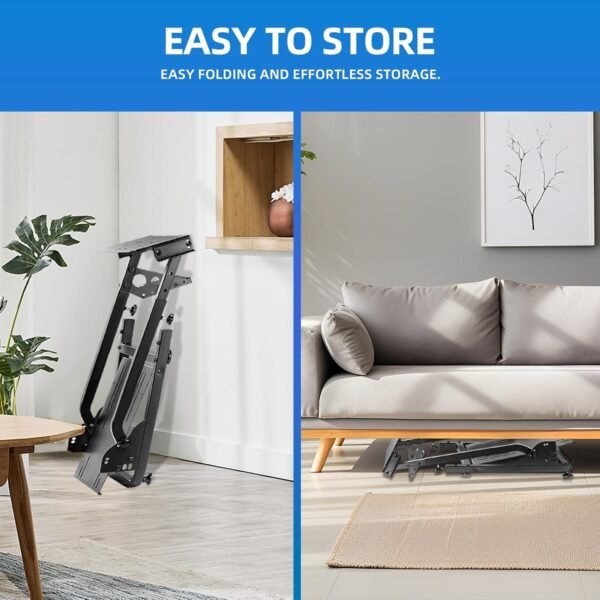 Racing Wheel Stand – Adjustable & Sturdy Simulator Cockpit - Image 6