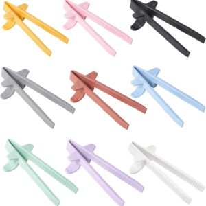 9 PCS & 9 COLORS! Gamer Finger Chopsticks – The Ultimate Gaming Snack Solution