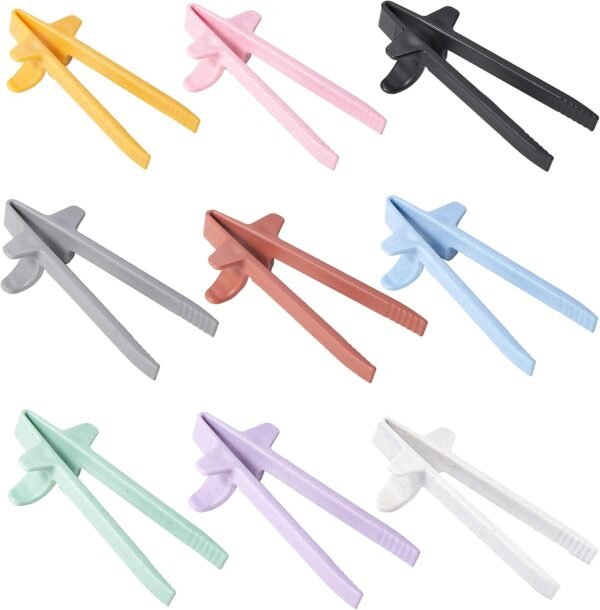 9 PCS & 9 COLORS! Gamer Finger Chopsticks – The Ultimate Gaming Snack Solution
